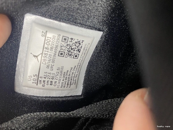 Rep Husky Jordan Retro DB9818-001 (W) SD Triple Black 6 0801